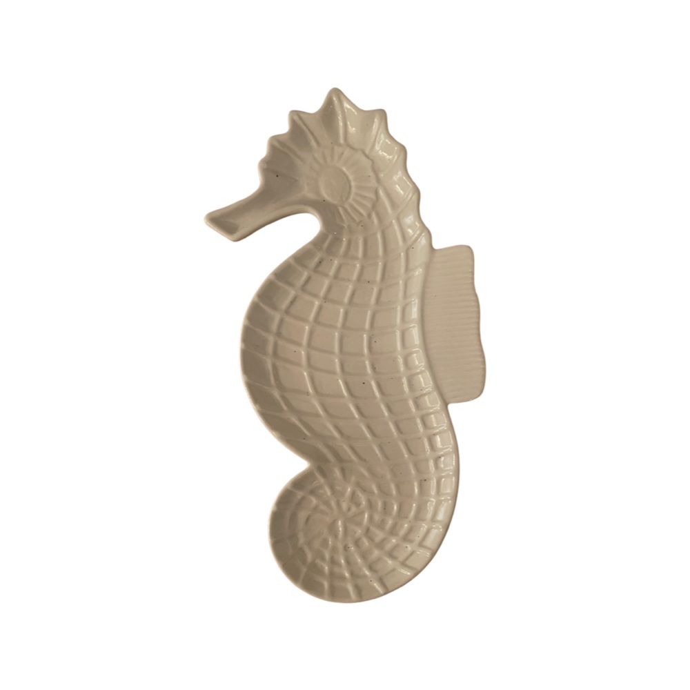 Super cute seahorse plate